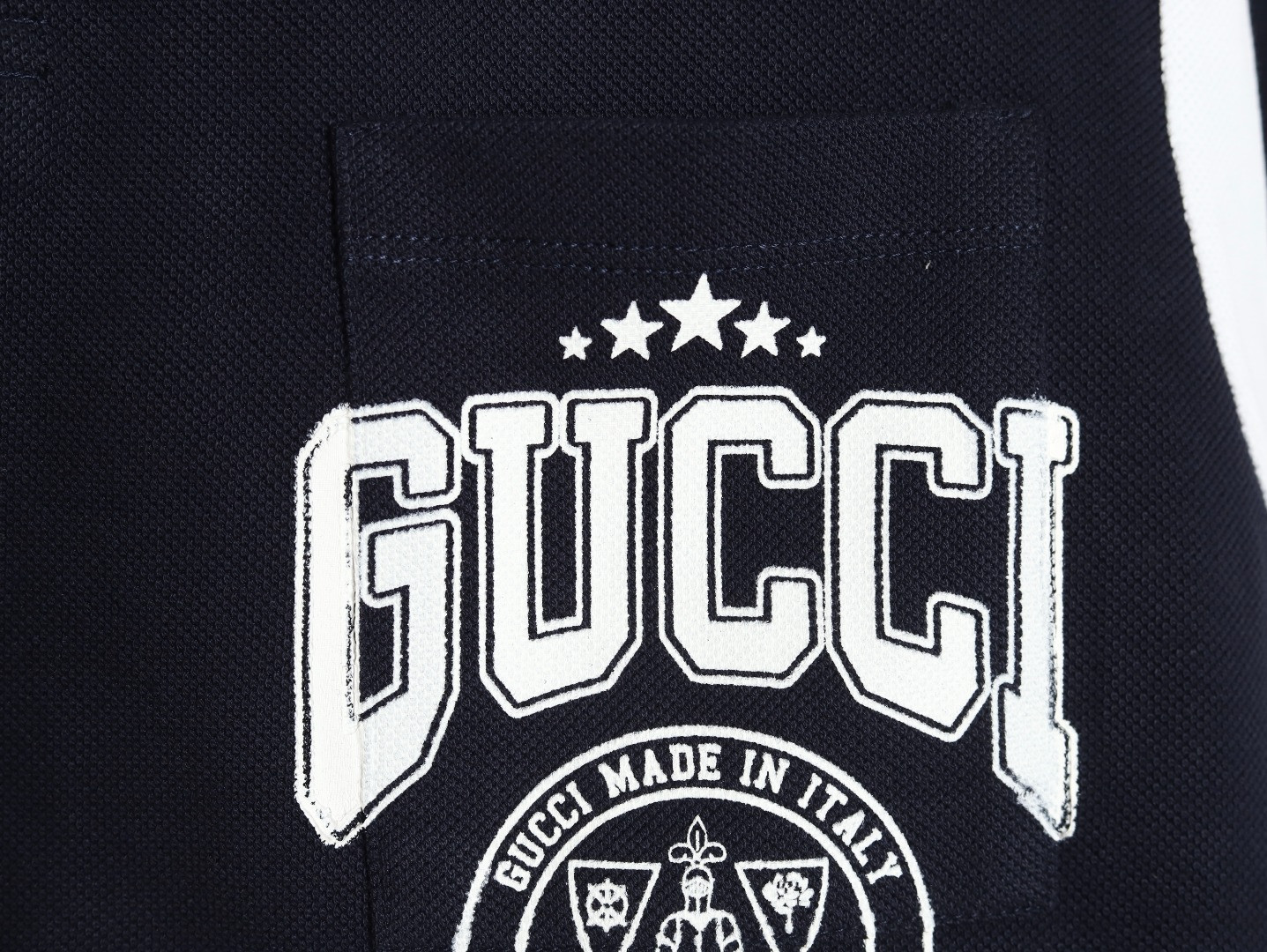 G*u*i short-sleeved polo shirt