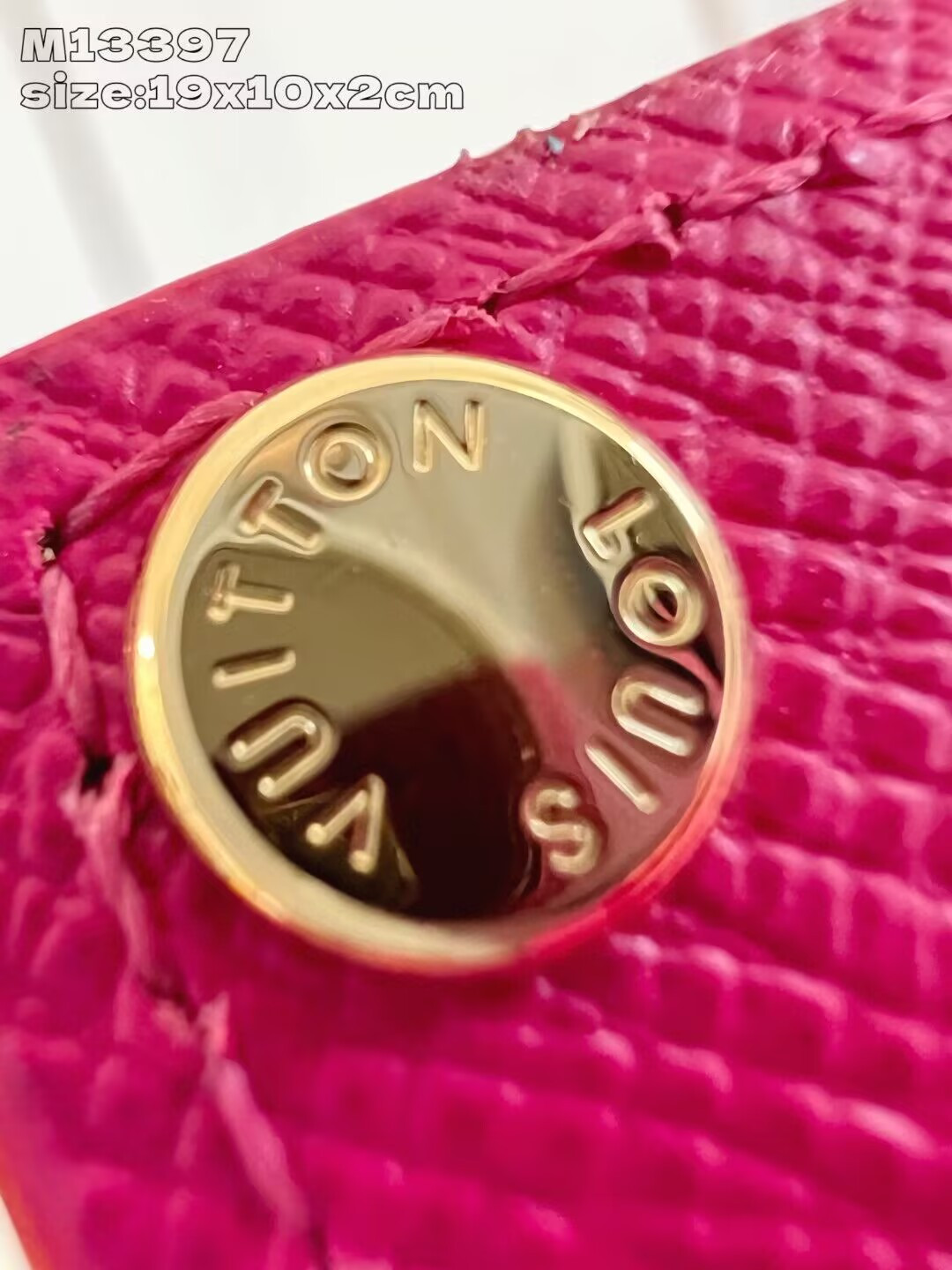 LV x TM Sarah Wallet M13397 19x10x2cm