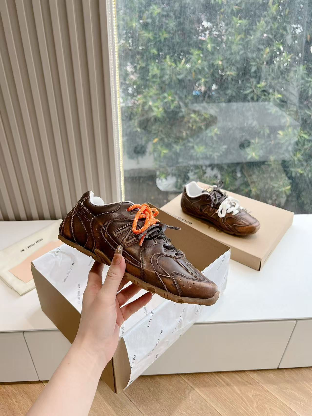 UA Miu Miu x New Balance 530 (Randomly made old style)