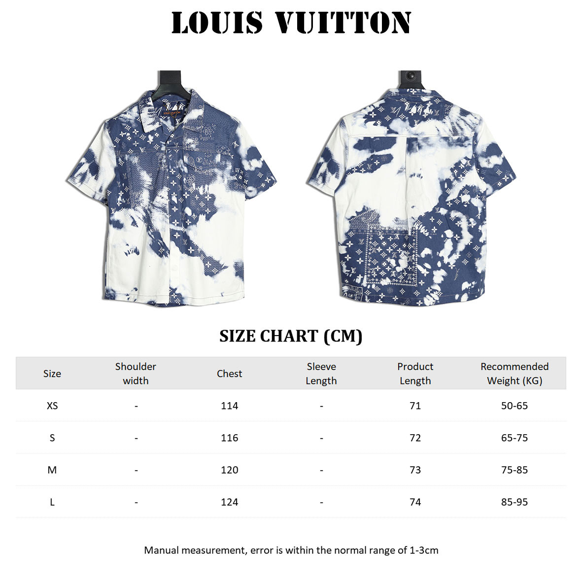 l0*is V*t0n lv short-sleeved shirts