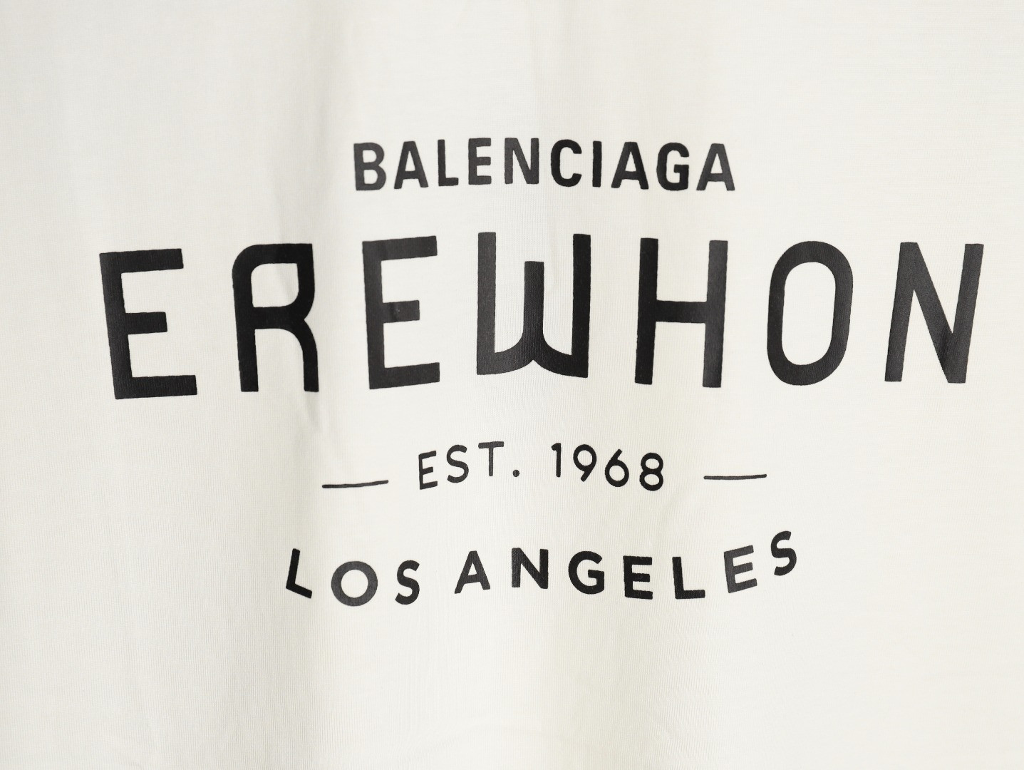 Ba*len*cia*ga 25ss short-sleeved t-shirt