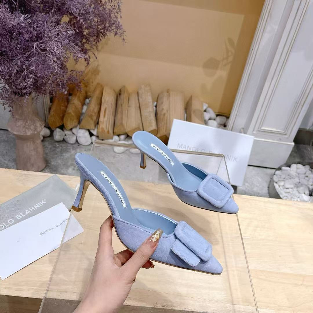 ua man010 B1ahn*k mules 7.5cm