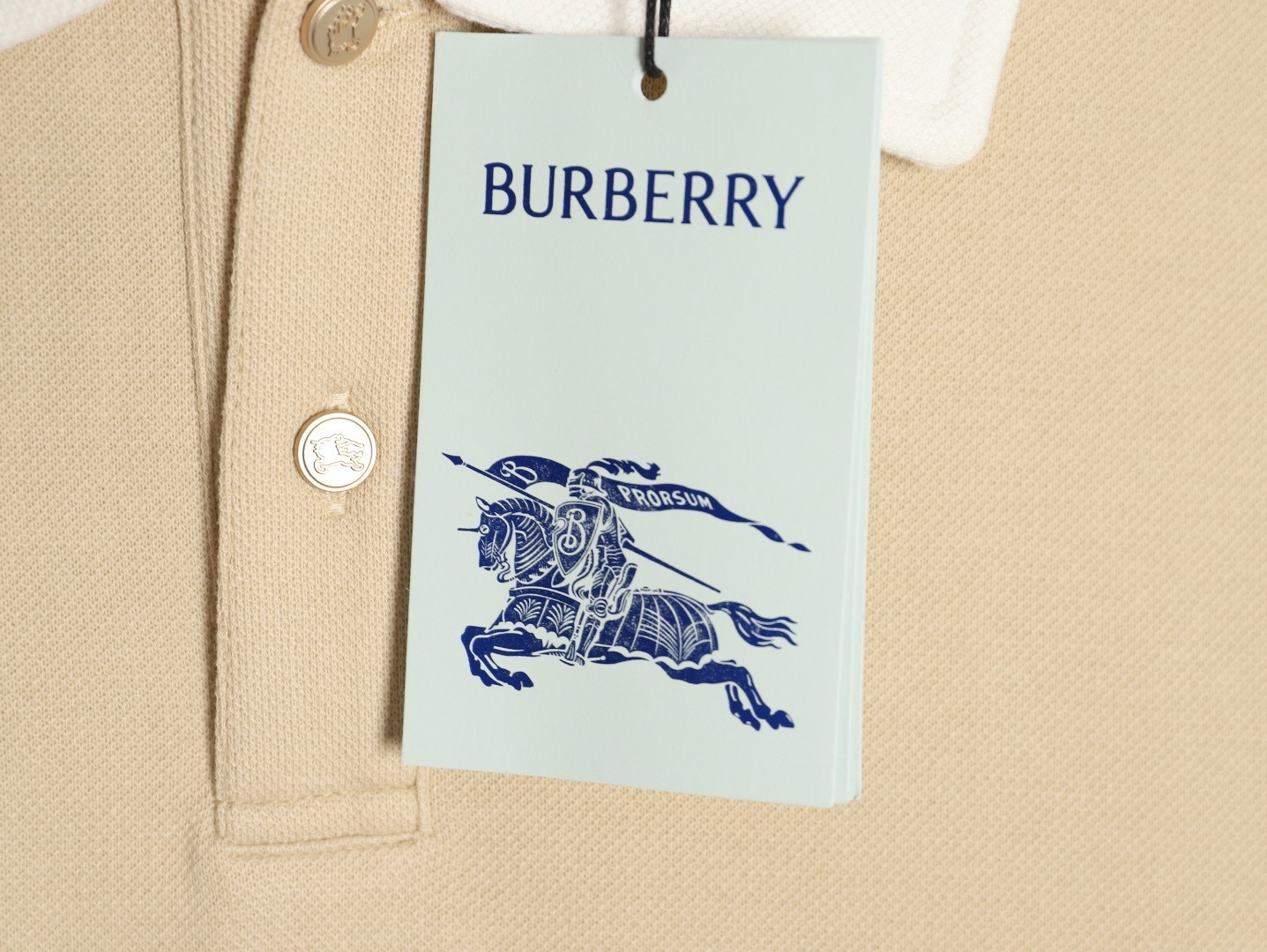 B**rry long-sleeved polo shirt