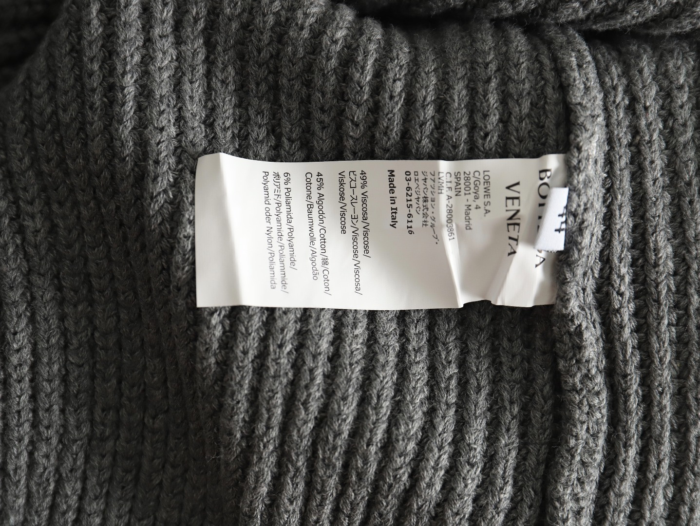 bo*te*ga Ve*ne*ta bv 23fw sweaters