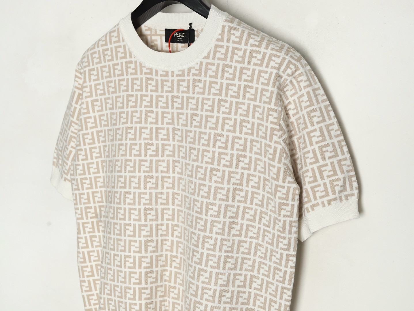 F**di fd knitting short-sleeved
