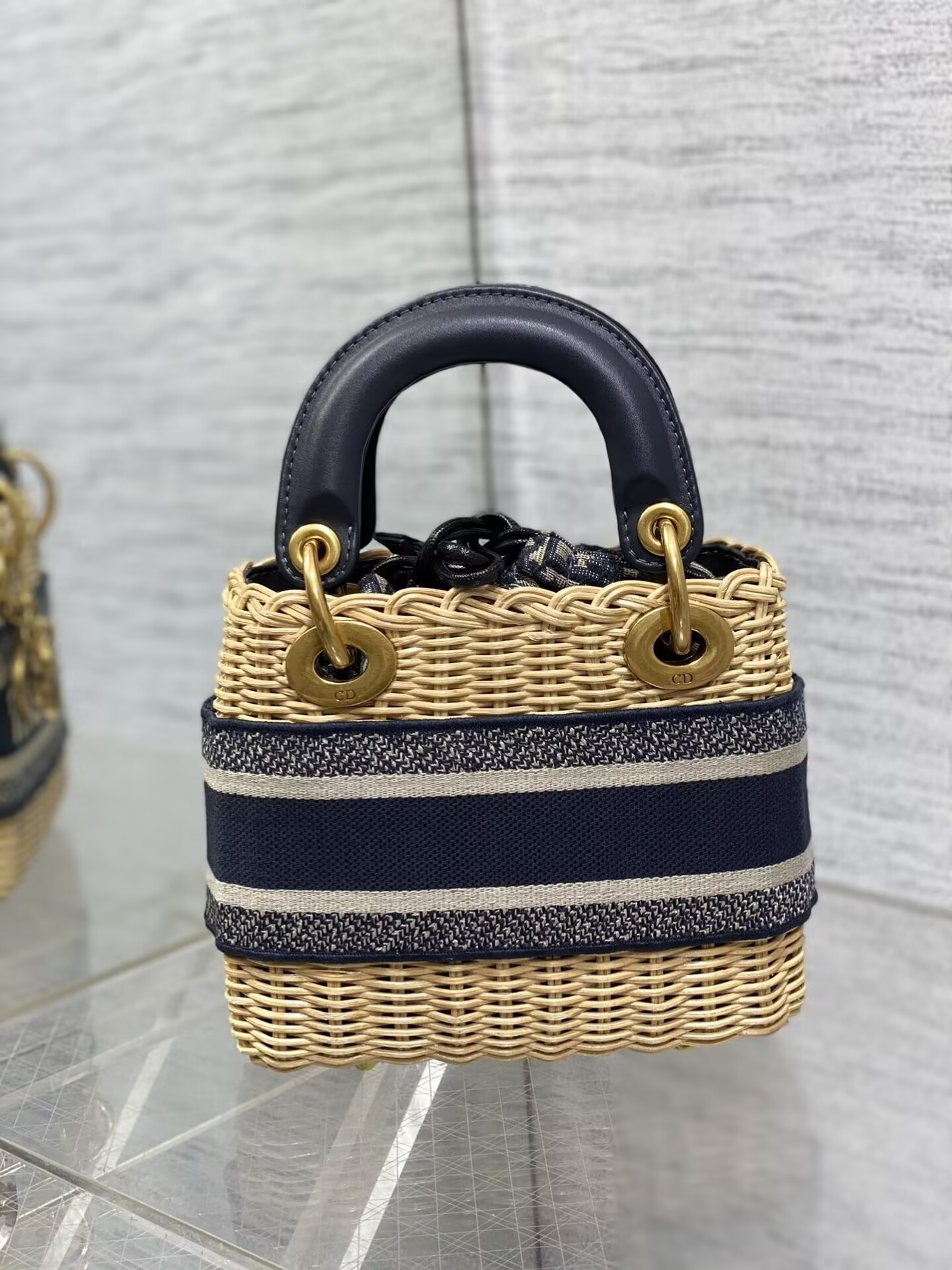 D*or mini lady D*or bag 17x15x7cm