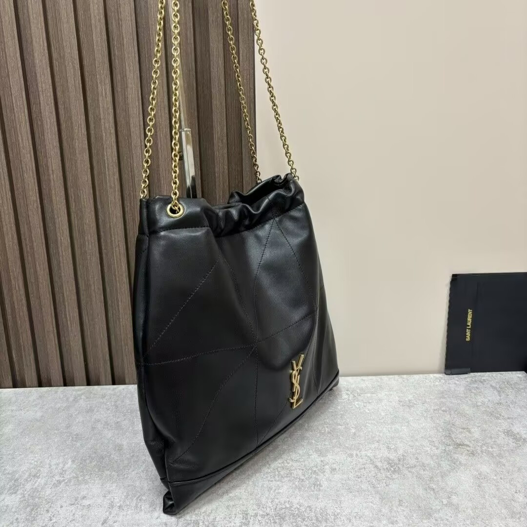 Y*L jamie pochon in lambskin 38x33x2cm