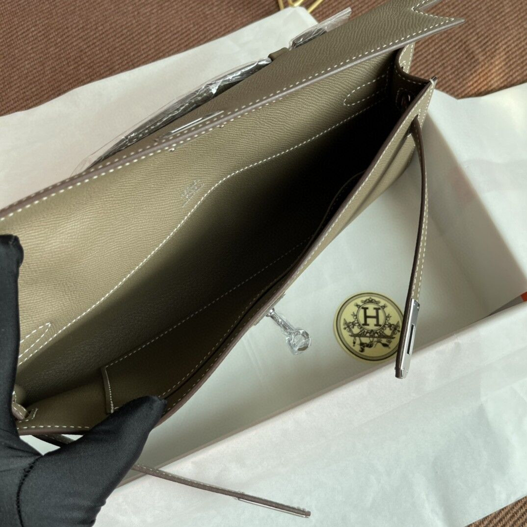 H**mes kelly cut 31cm epsom leather