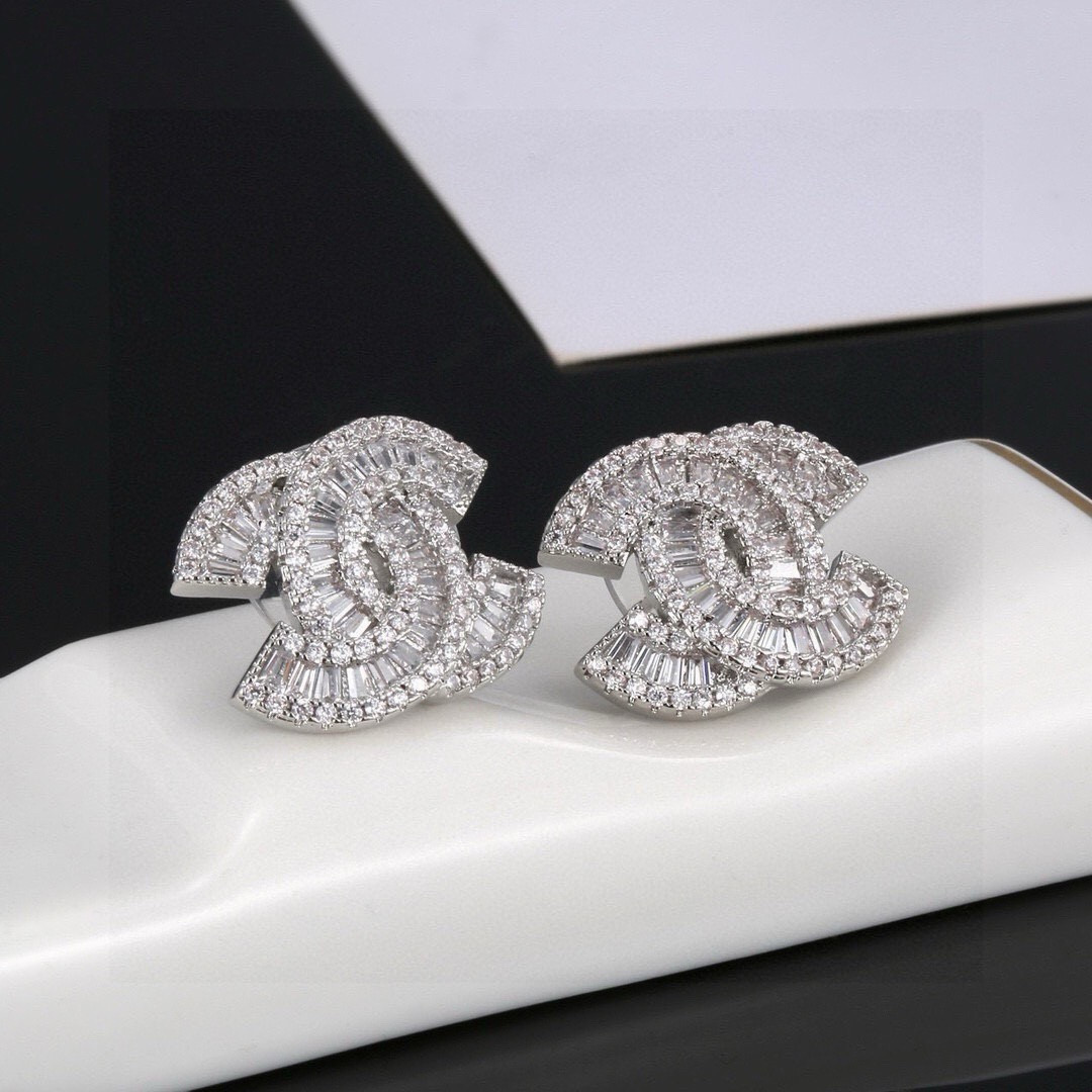 Ch*el earrings