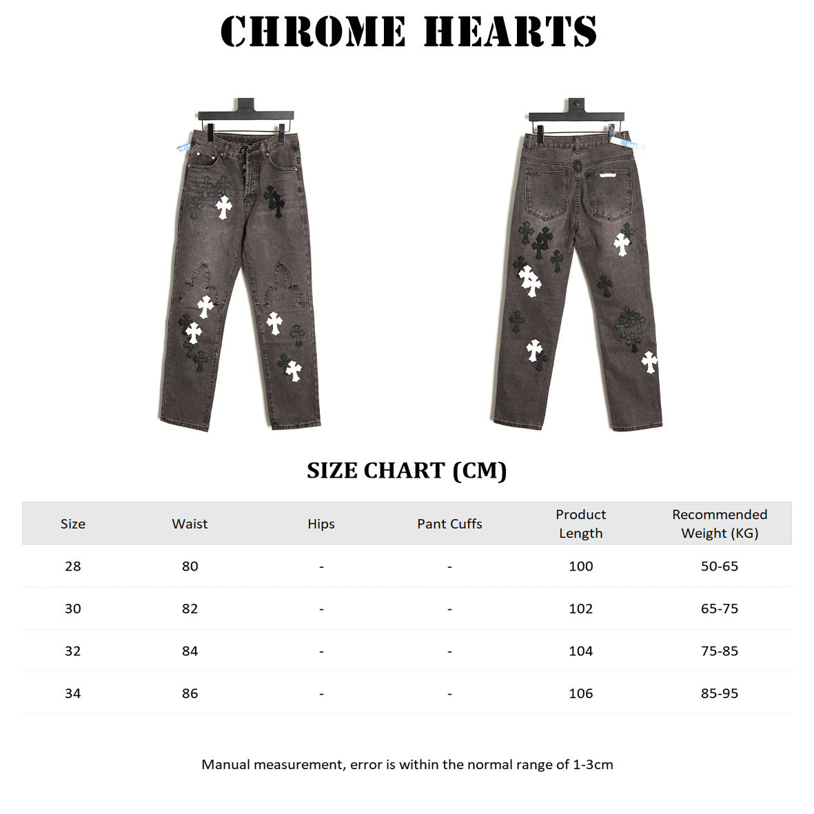 Ch**me He**ts jeans