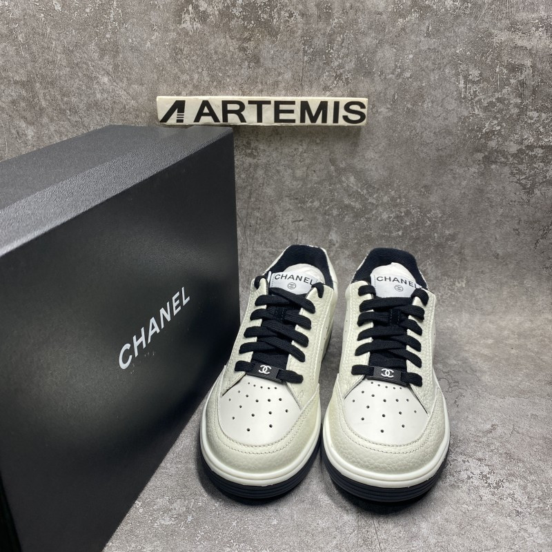 Ch*el 22p trainer white black