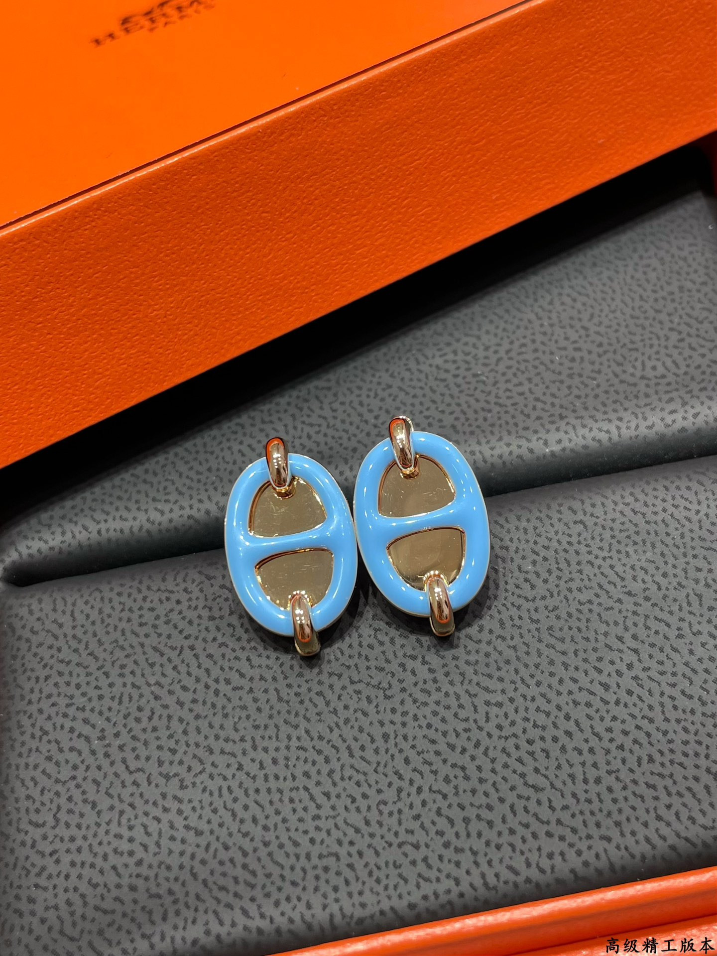 H**me5 mini maillon earrings