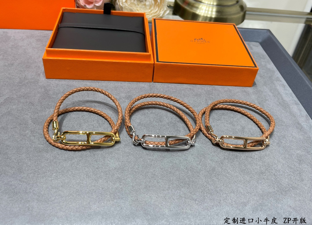 H**me5  h  leather cord bracelet