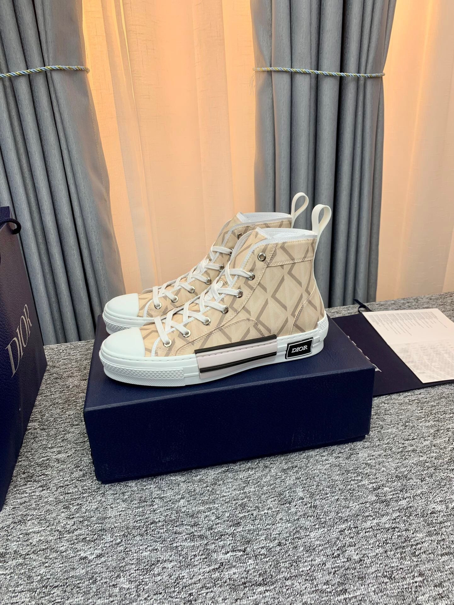 d*or b23 high top natural cd Di*m*nd