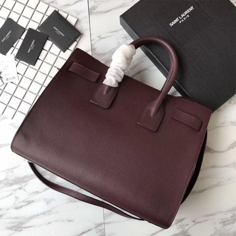 Y*L sac de jour small in grained leather