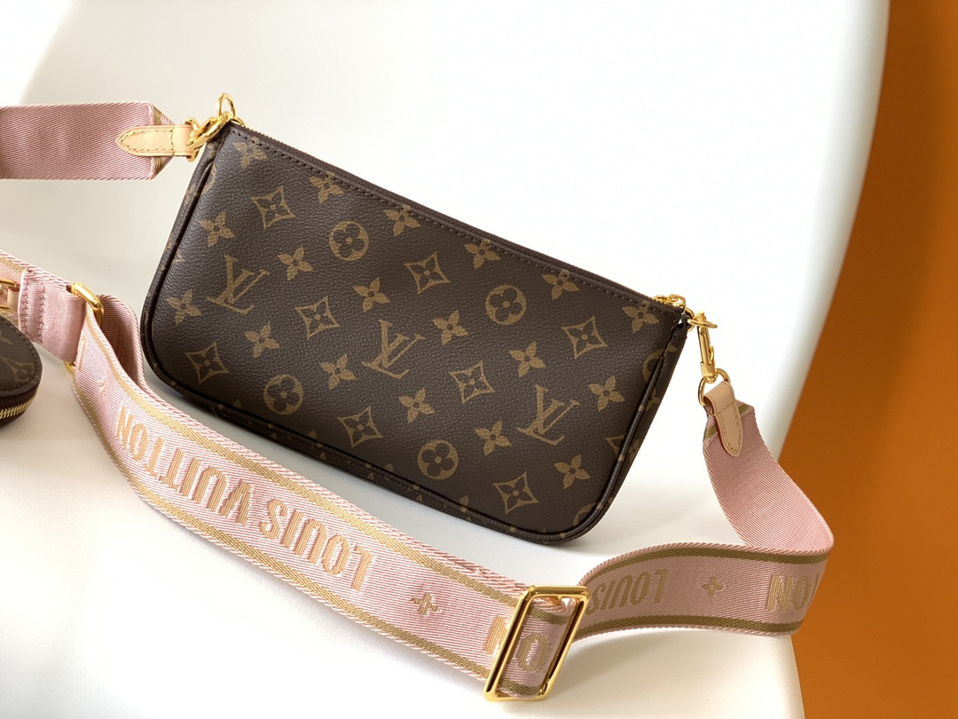 l0*is V*t0n m44840 multi pochette accessoires 9.4 x 5.3 x 1.6 inches