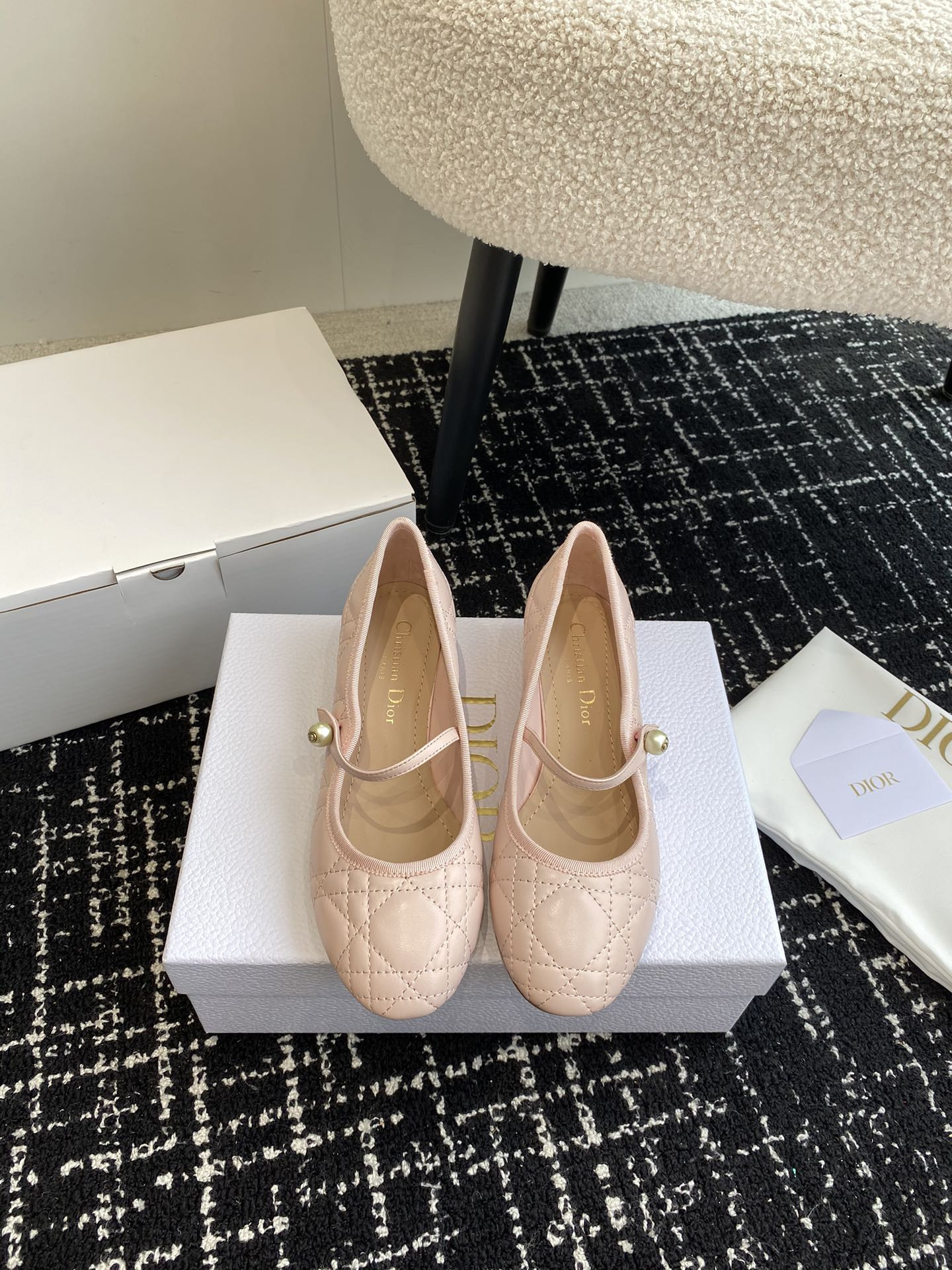 ua D*or ballet pump rose