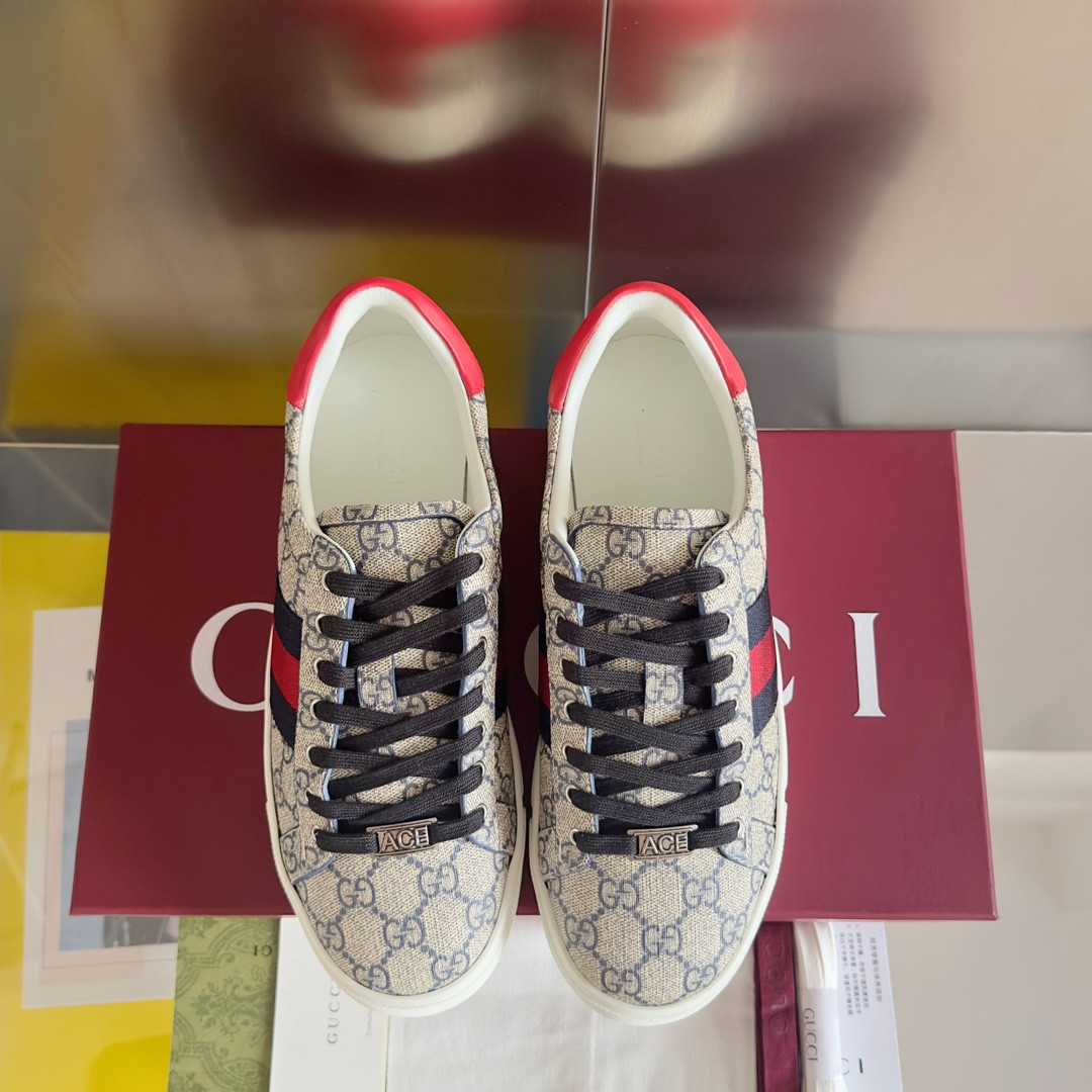 ua G*u*i ace sneaker with web