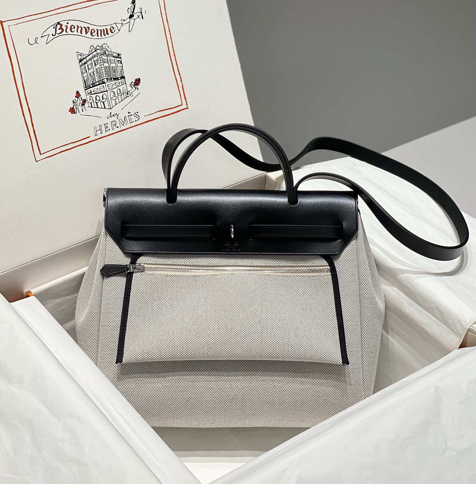 H**mes herbag 25x31x10cm