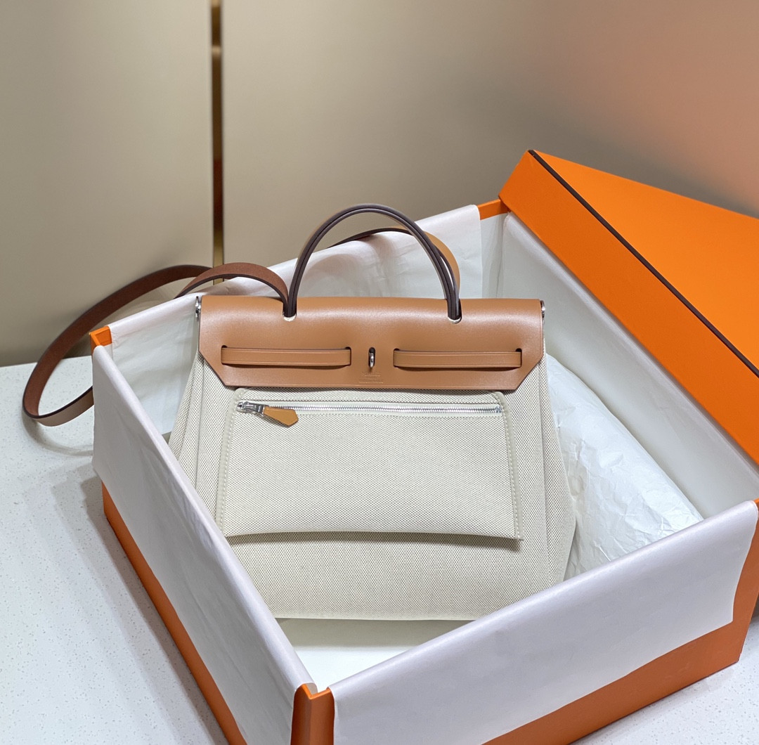 H**mes herbag 25x31x10cm