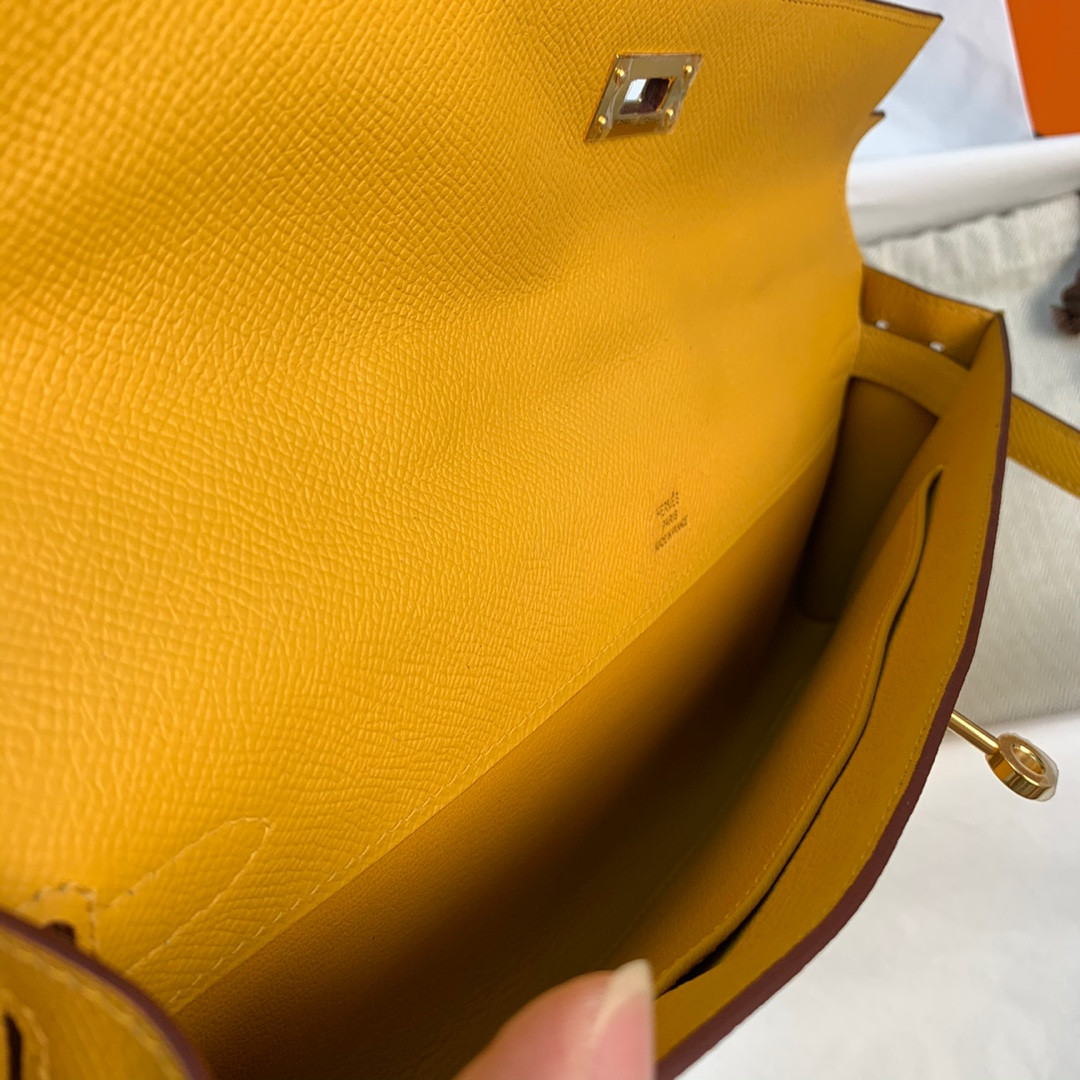 H**mes kelly cut 31cm epsom leather