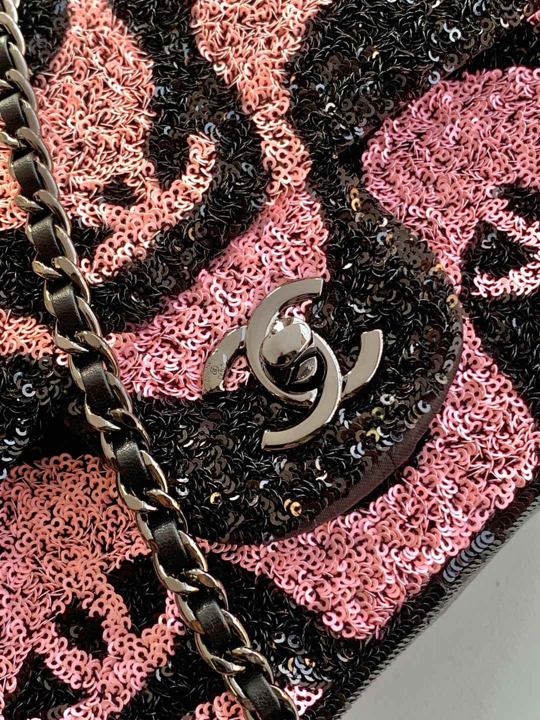 Ch*el flap bag 15x25x7cm