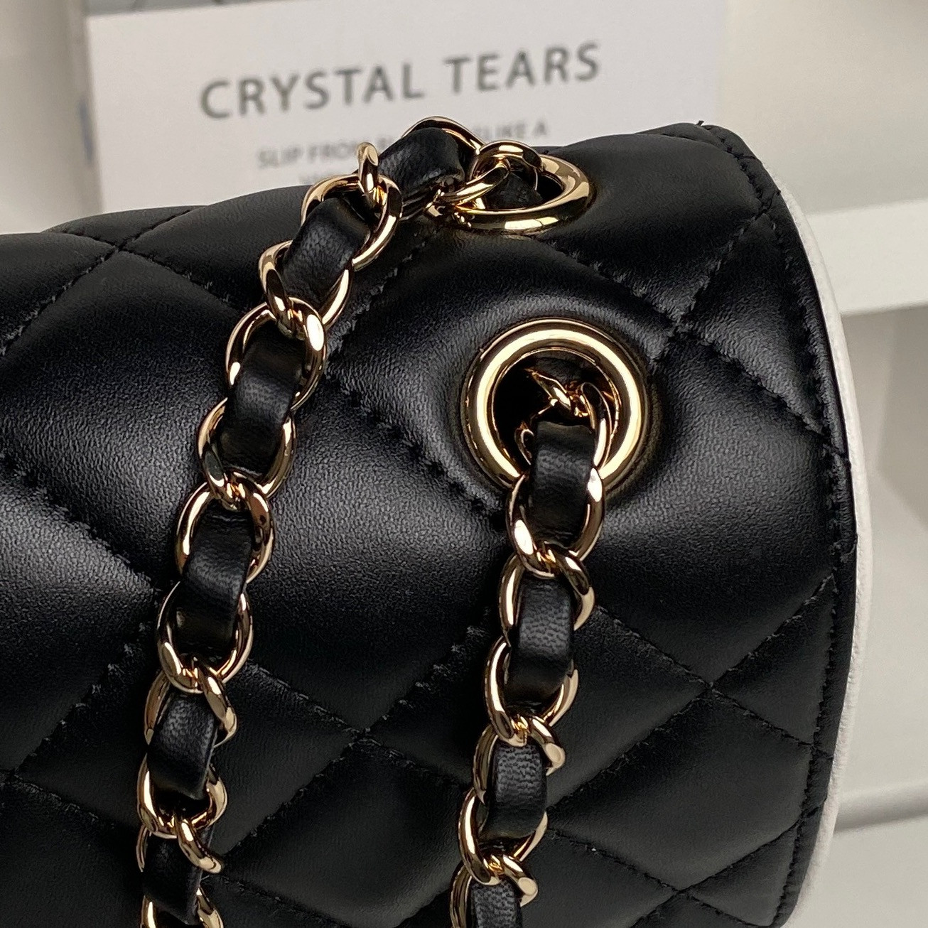 Ch*el flap bag as5150 16.5 x 23.5 x 6.5cm