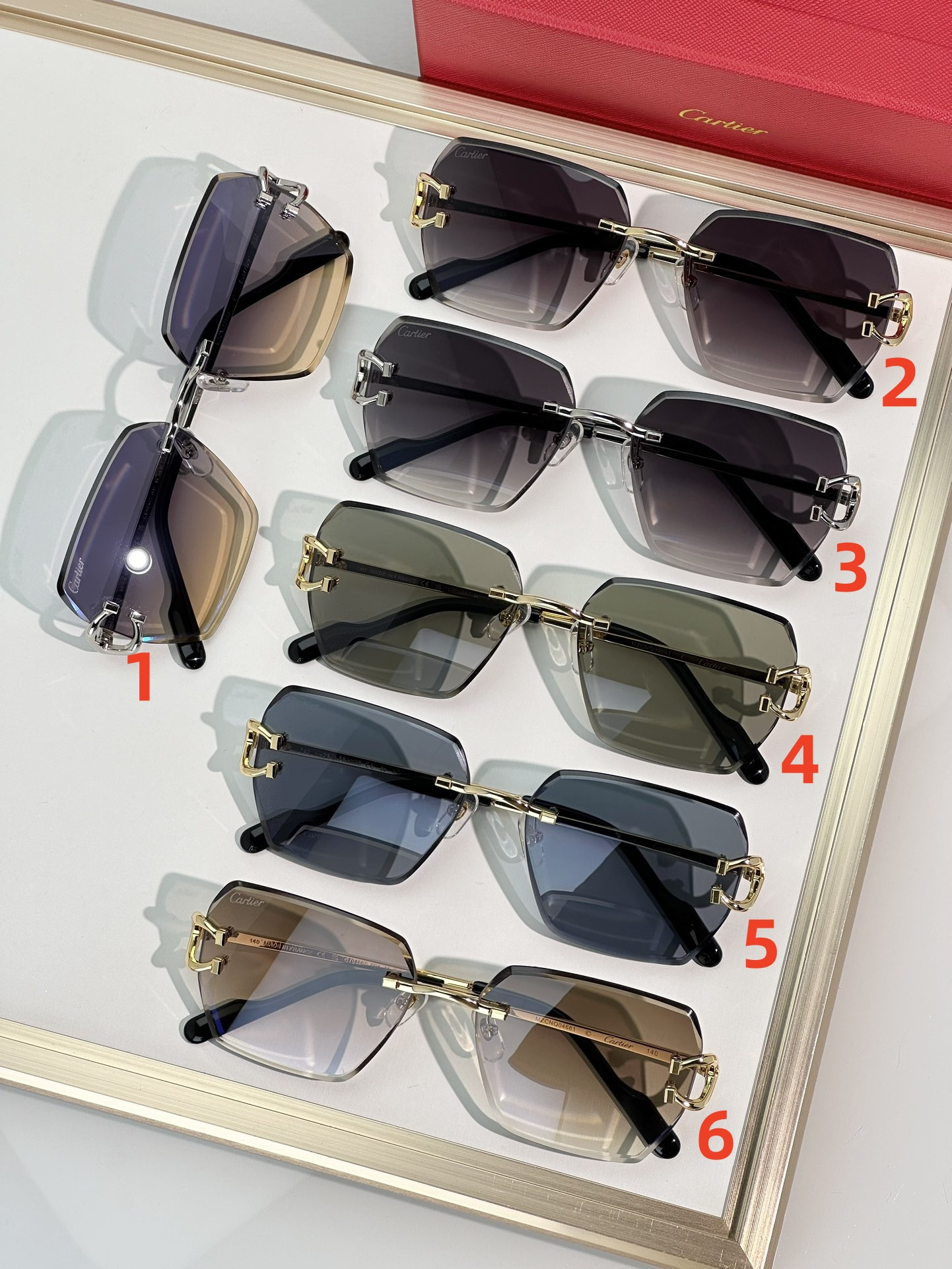 Ca*t*er glasses ct0466s 58-16-145