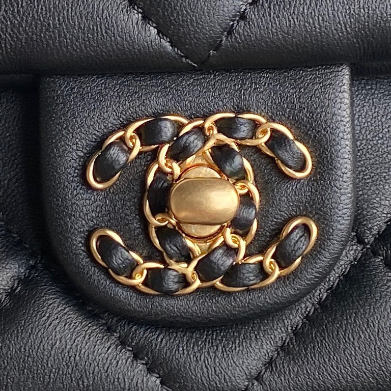 Ch*el flap handbag as5317 22x23.5x6cm
