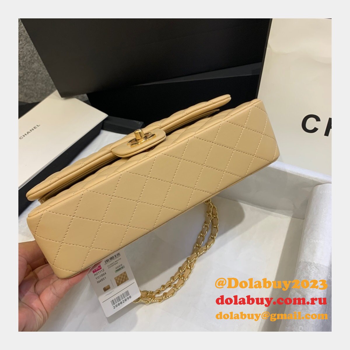 High Quality Replica Lambskin CF1112 Bags 25CM For Sale