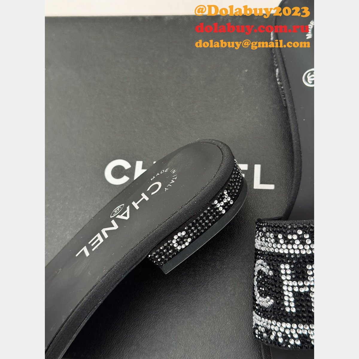 Slippers Heel Flat 6CM Replica Designer Shoes Online Store