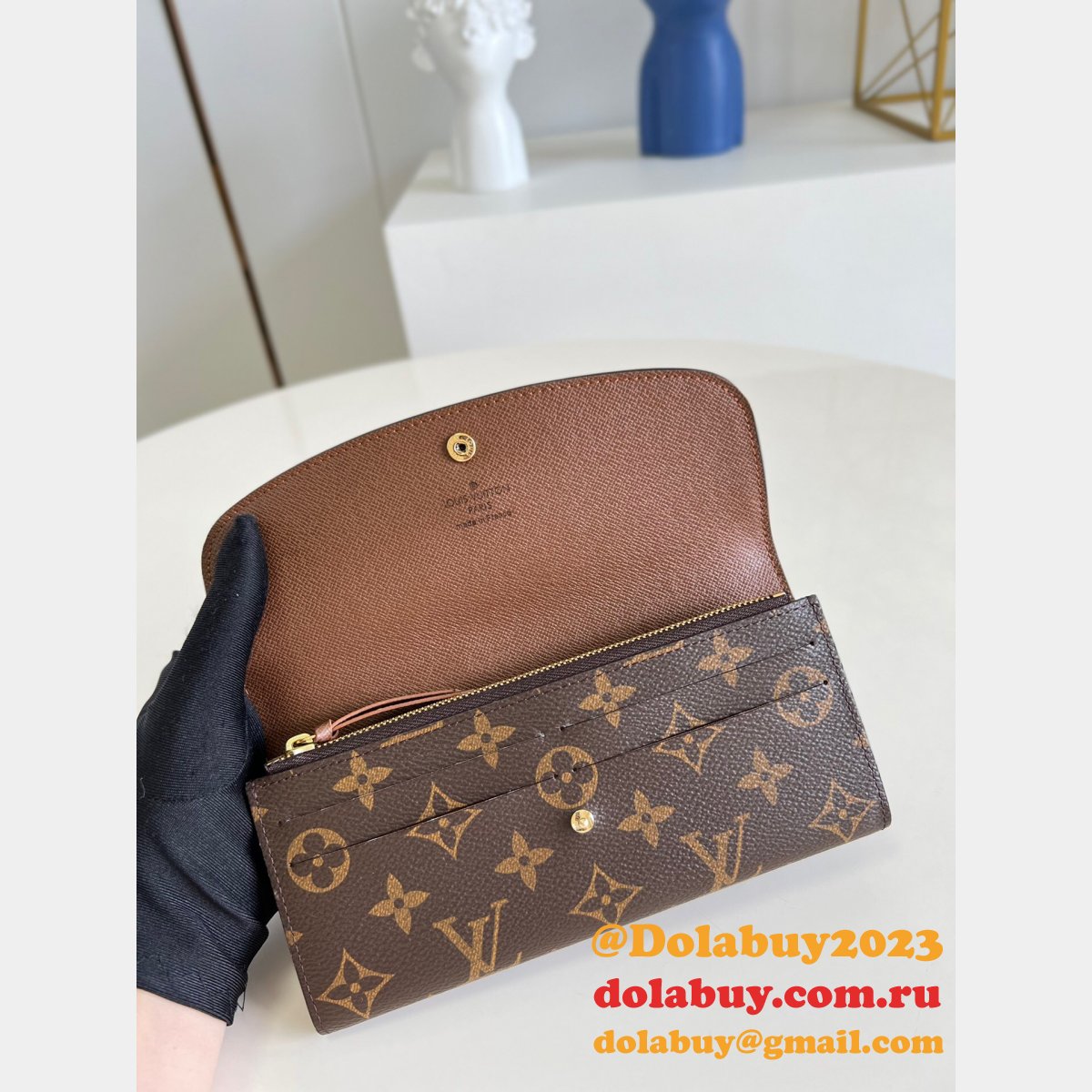 Top Quality Louis Vuitton Knockoff Monogram N61289 Wallets