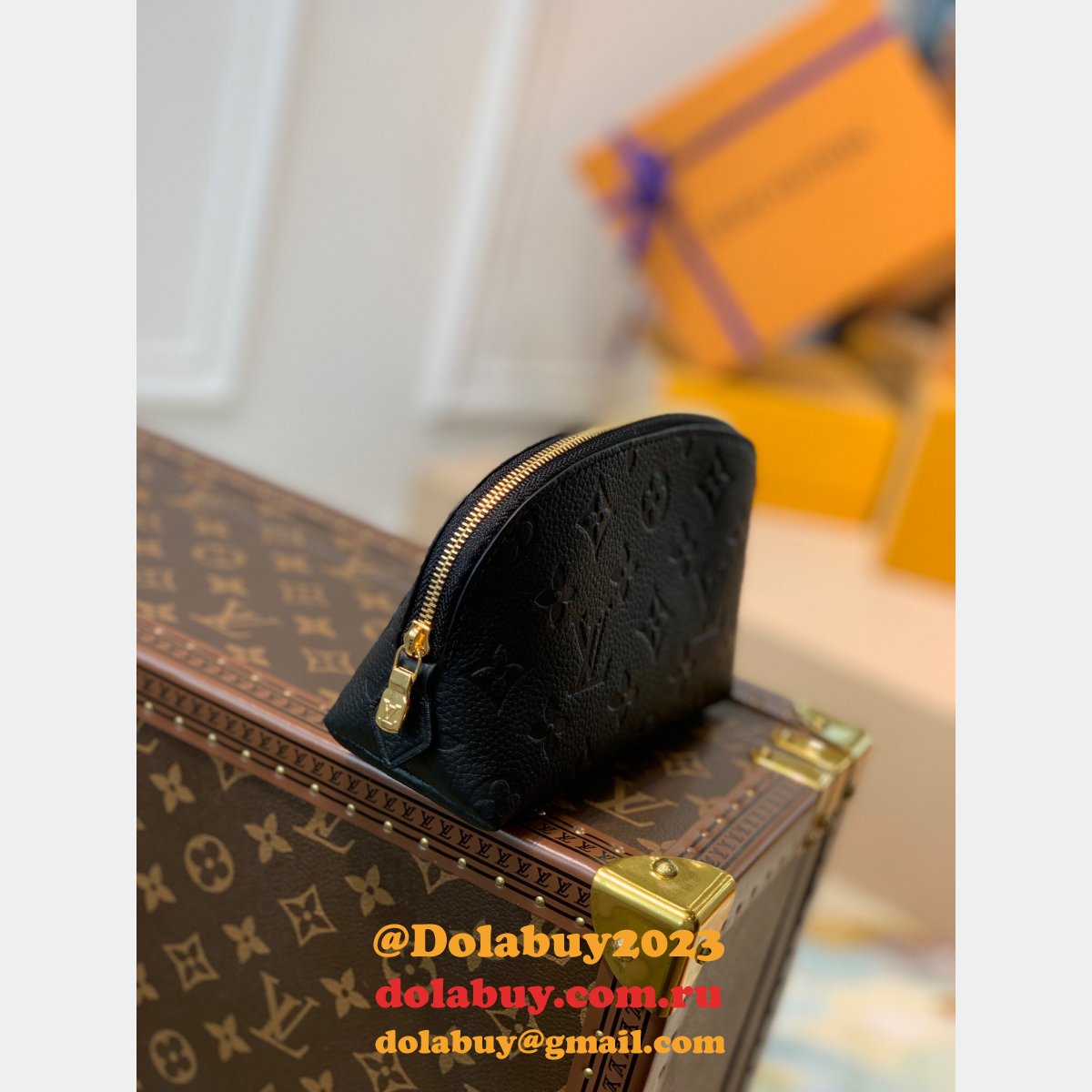 Louis Vuitton Fake M47515 Designer Makeup Bag Cosmetic Pouch