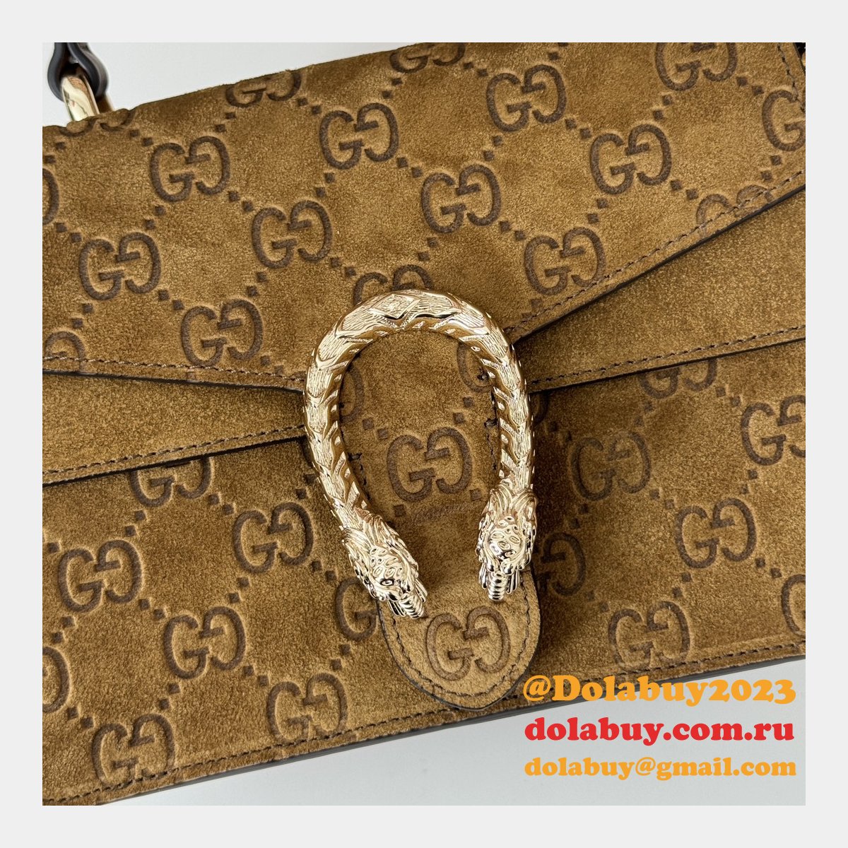 Dionysus Gucci Duplicate Top Handle 813400 Brown Bag