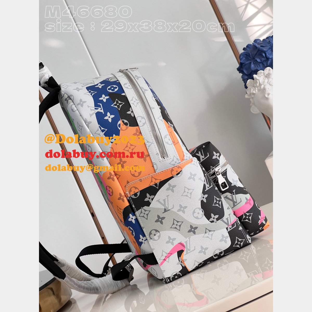 Discovery Backpack Monogram M46680 Men UK Louis Vuitton Replica Bag