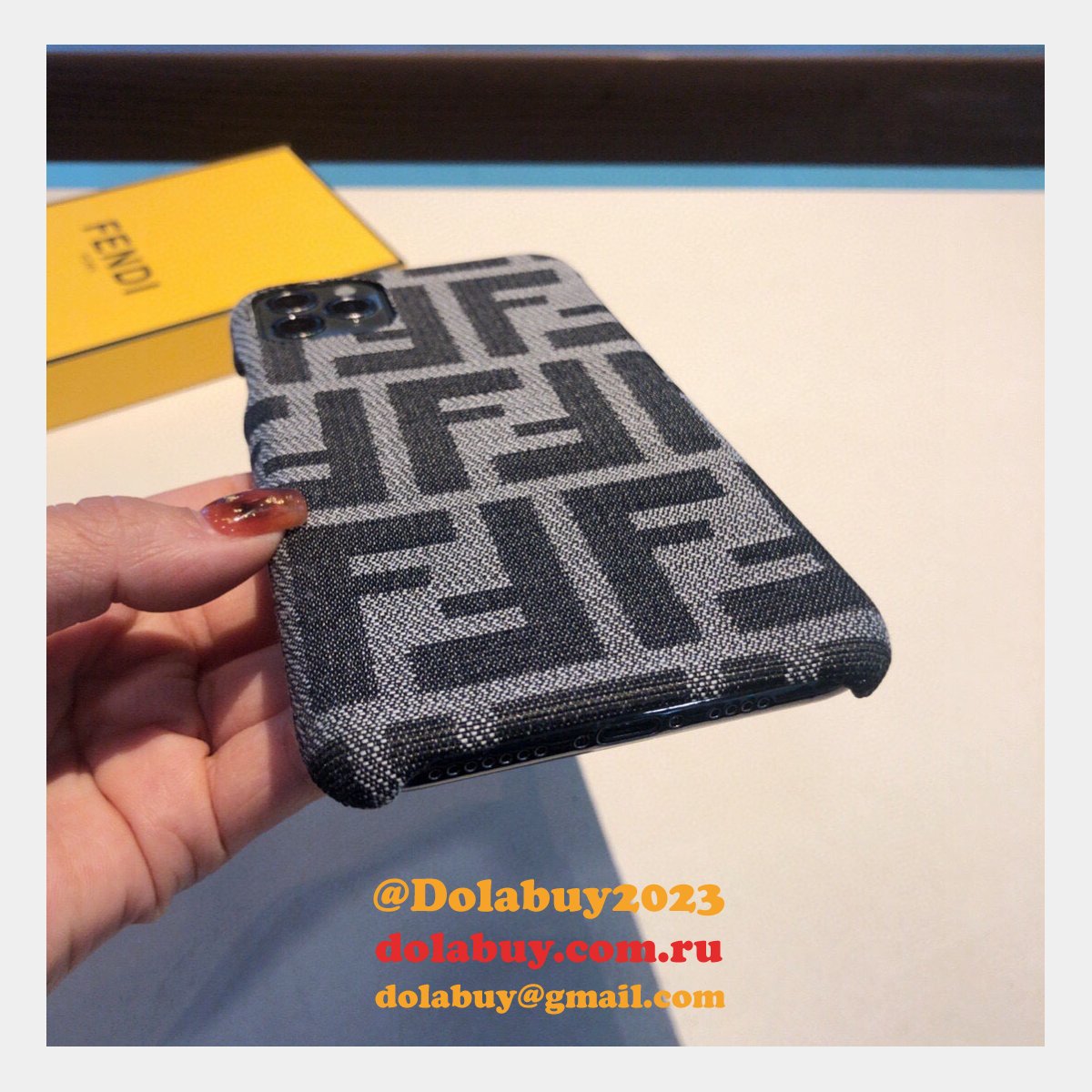 Wholesale Fendi iPhone Multicolour flip-cover cases & covers