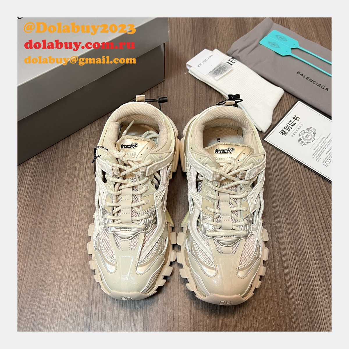 Buy Balenciaga Replica Track Trainer Sneakers Shoes