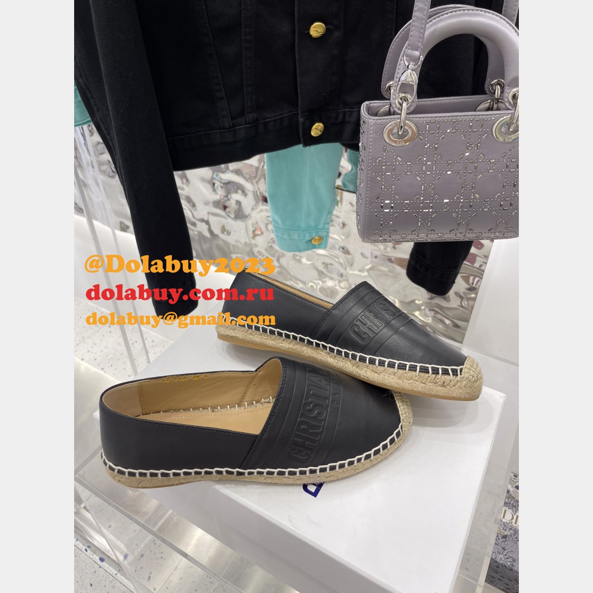Designer Replica Christian Dior Fisherman Lambskin shoes