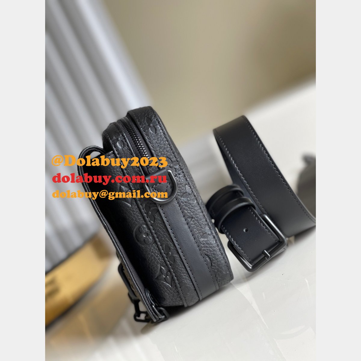 Louis Vuitton Knockoff Steamer Messenger Taurillon Monogram M57307 Bags