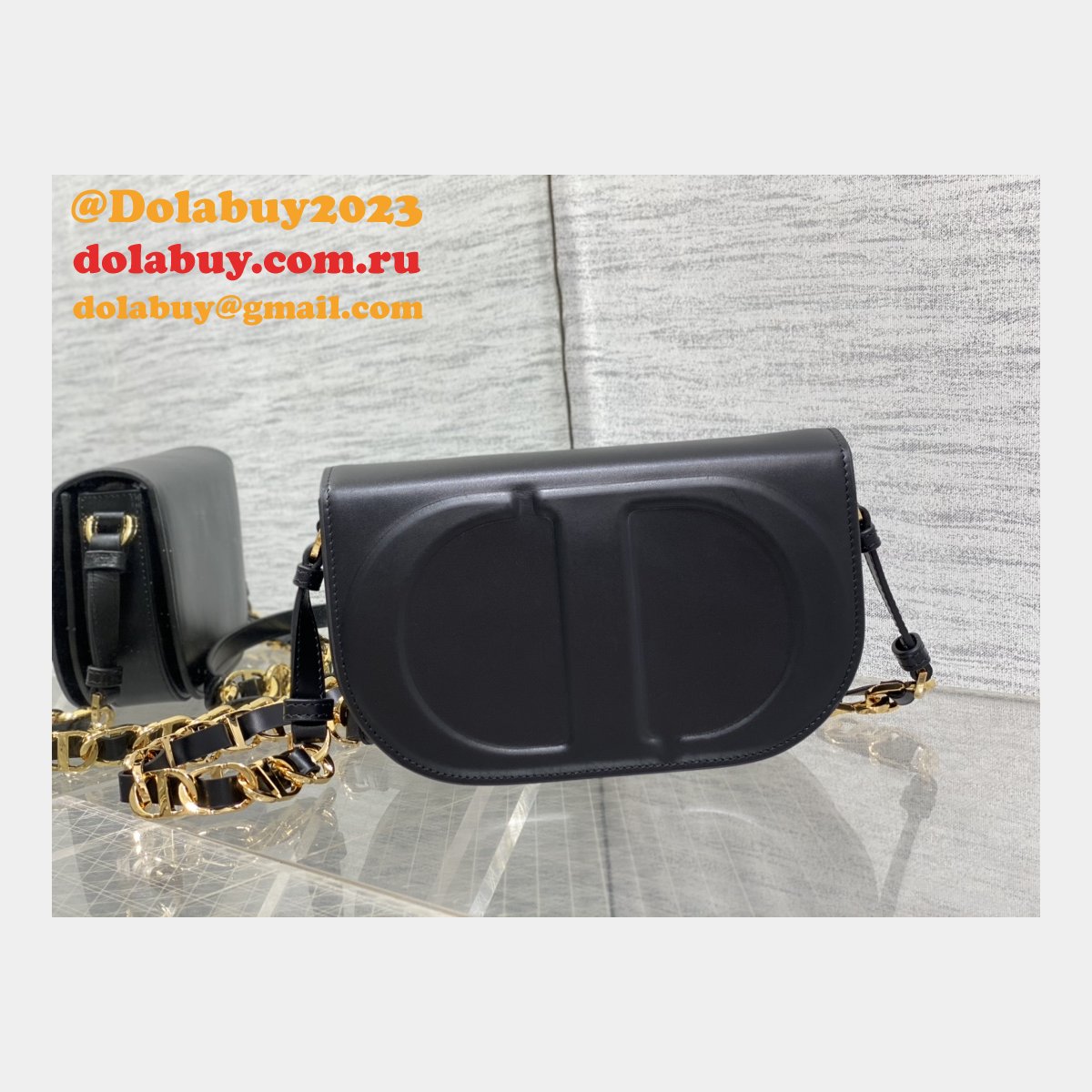Luxury Clutchs Christian Dior 9233 Designer Replica Handbags