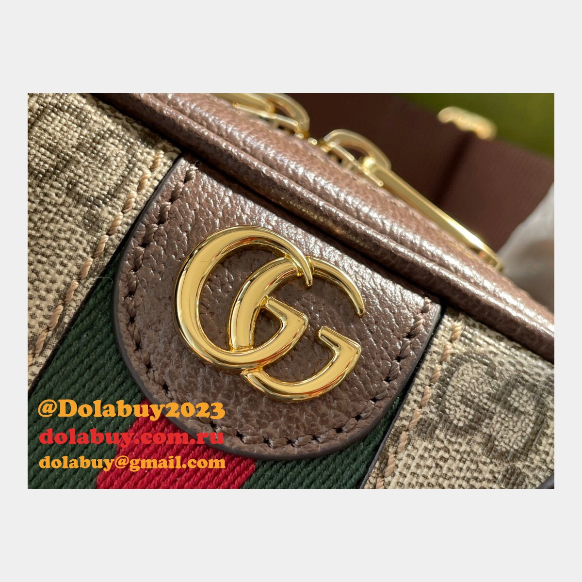 Gucci AAA+ Ophidia 724606 Fashion GG top handle bag