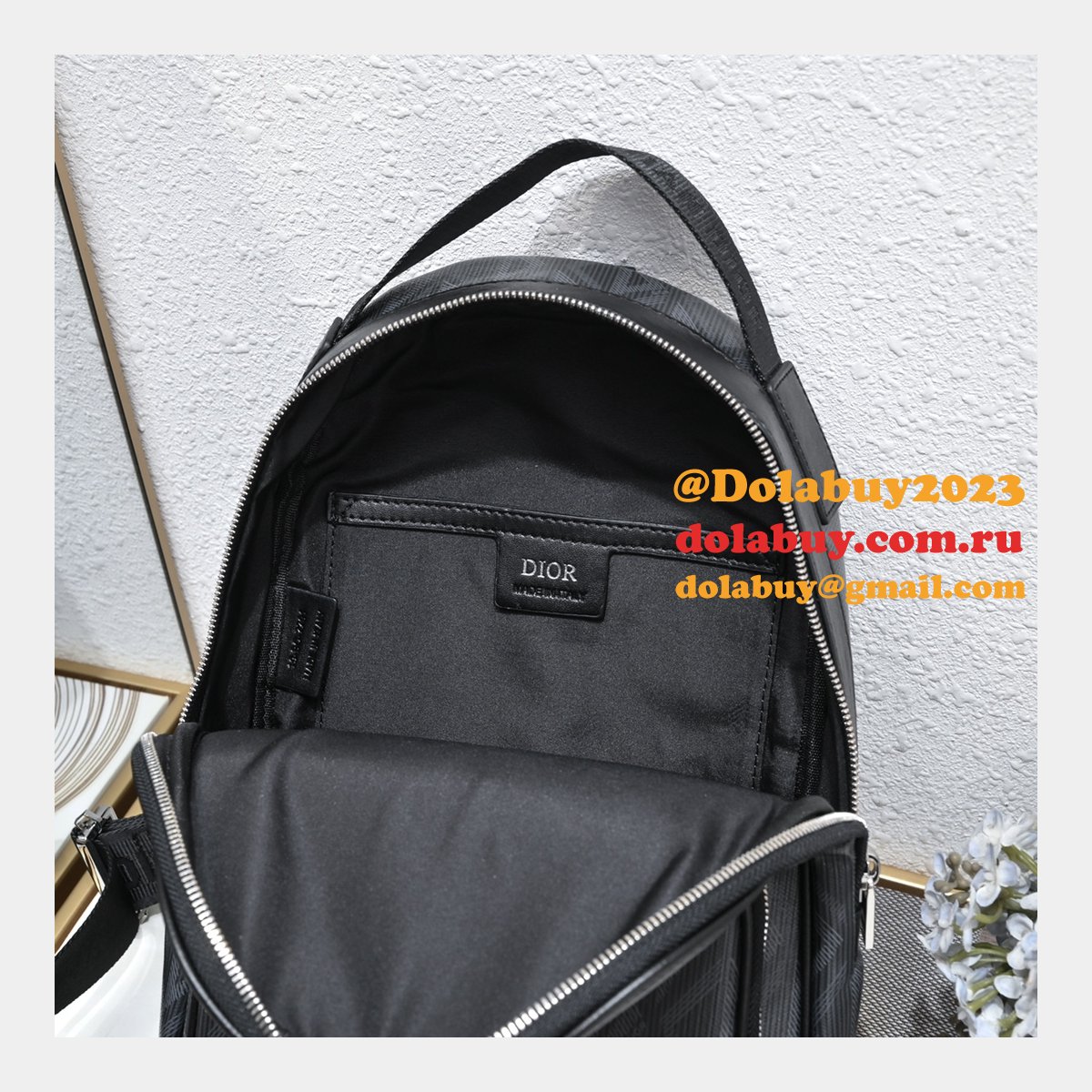 Designer CHRISTIAN DIOR SLING Rider men bag