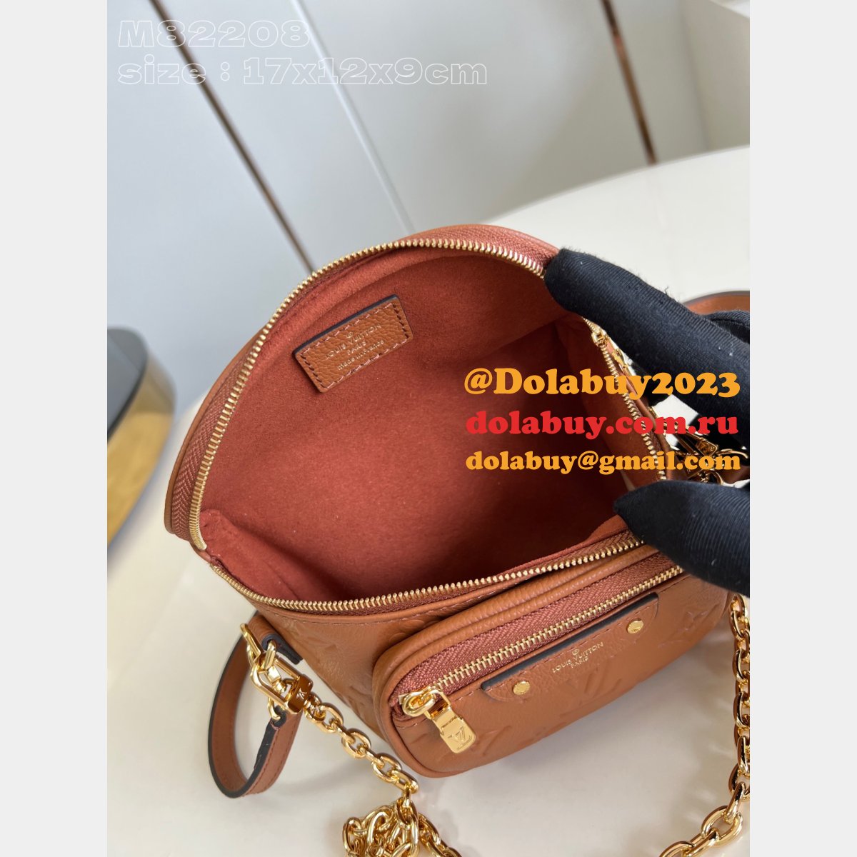 Designer M82208 Louis Vuitton Duplicate Bumbag Monogram Empreinte Bag