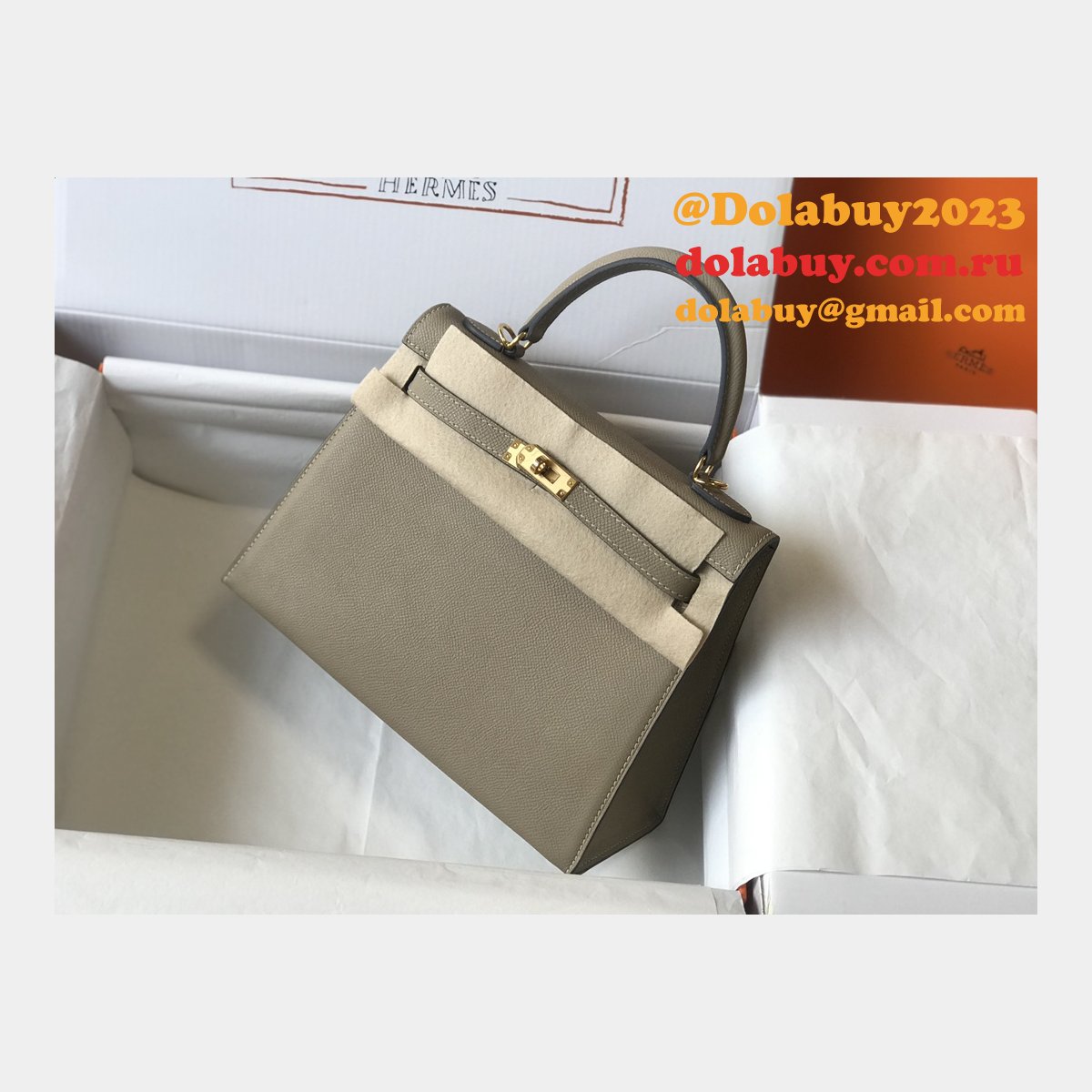 Customize The Best Replica Hermes Epsom Kelly 25-28cm Handbags