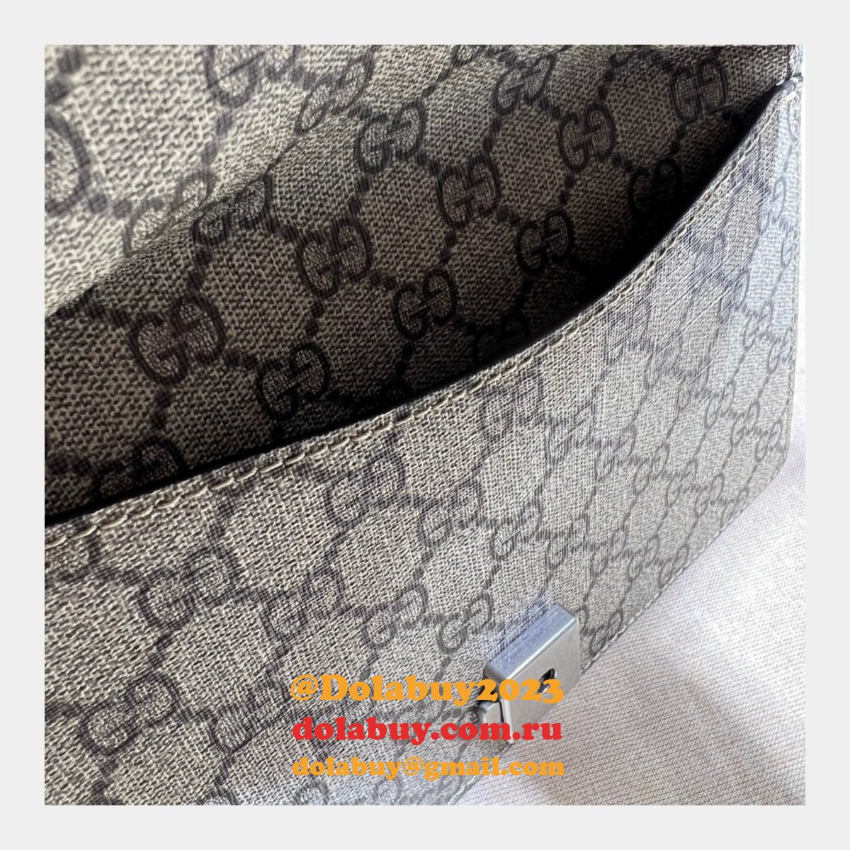 Perfect Gucci 739496 Luxury Dionysus top handle Fake bag