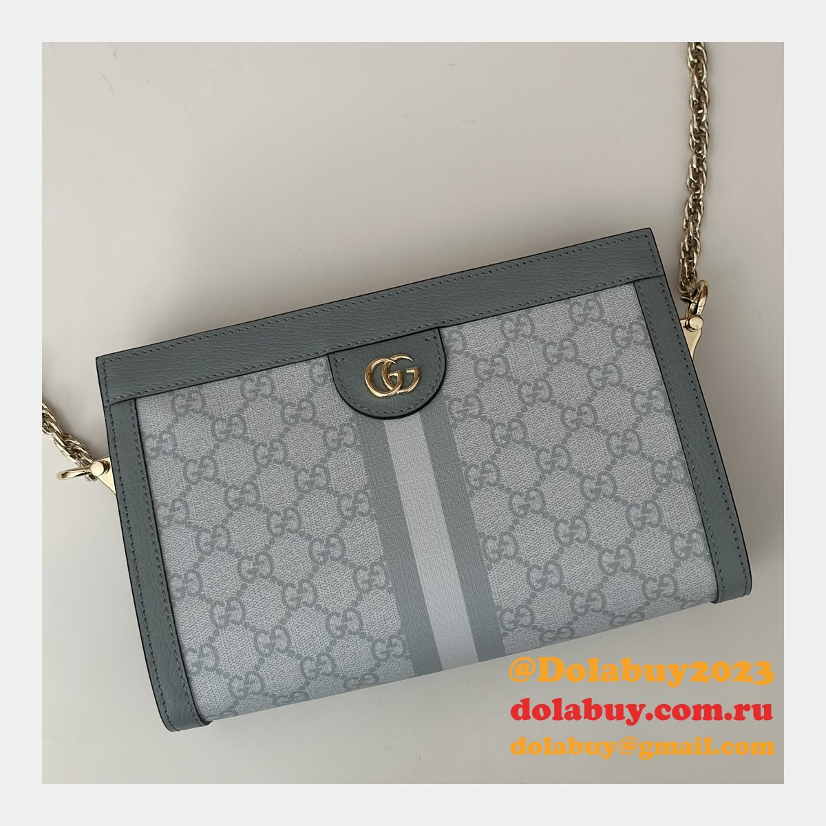UK GG Supreme Gucci Replicas Ophidia Shoulder 503877 Bag