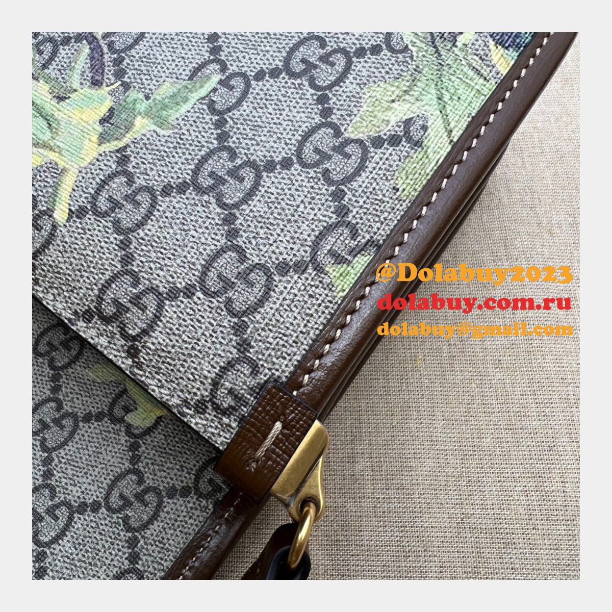 The Highest Quality Fake Gucci 671620 shoulder bag with Interlocking G