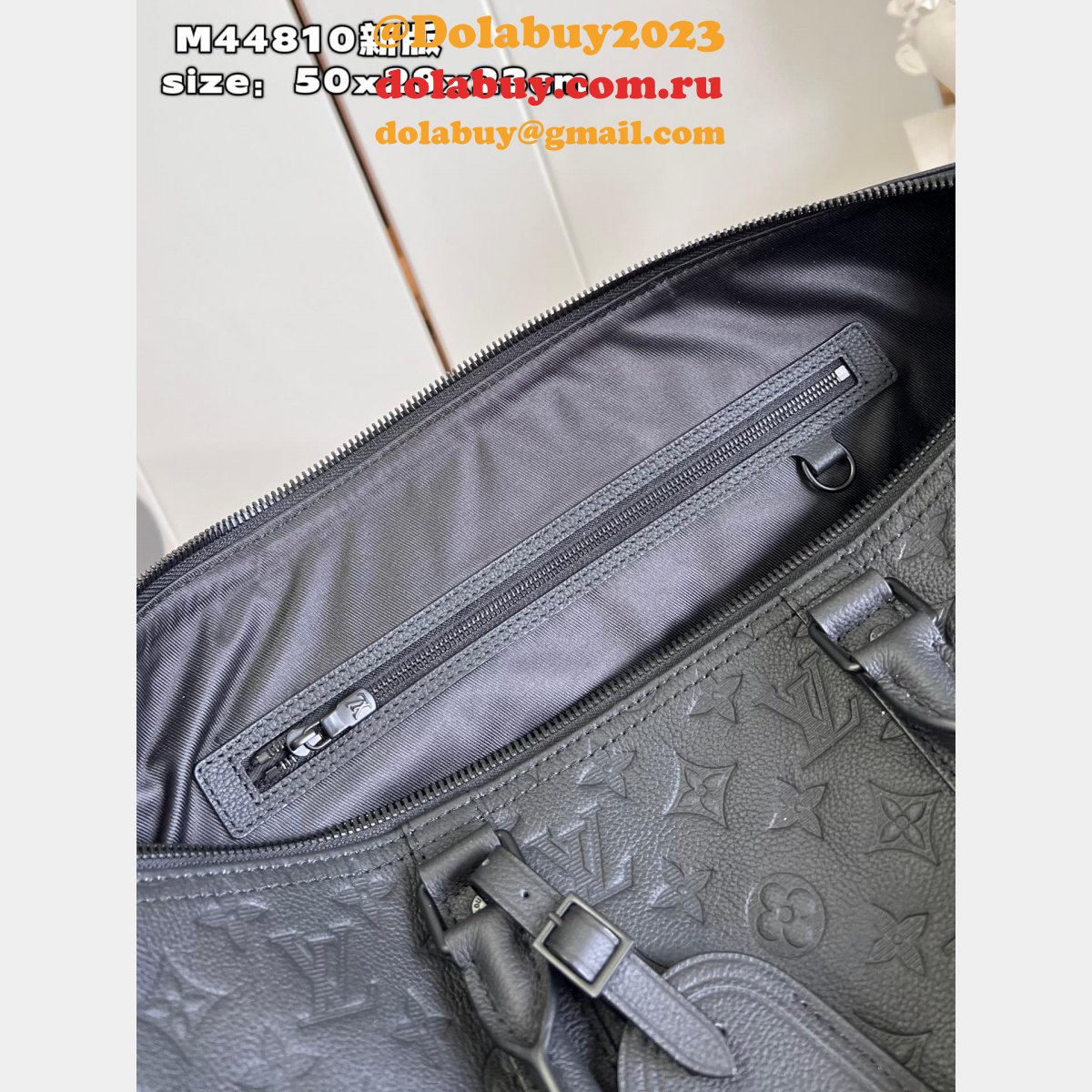 Keepall Bandoulière Fashion Louis Vuitton Replica 50 M44810 Monogram Bag