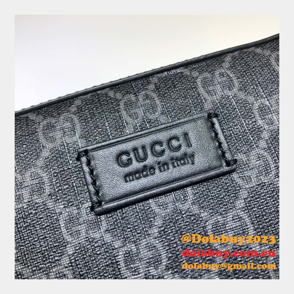 Designer GG Black Mens Top Quality 495562 Gucci Replica Bag