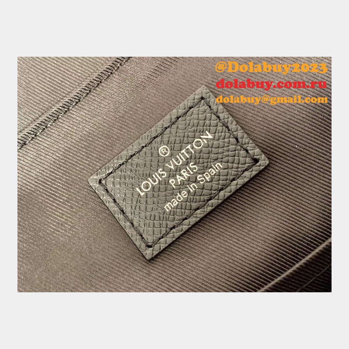 Louis Vuitton Outdoor Flap Messenger K45 M30413 Black Bags